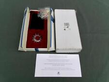 SWAROVSKI  SCS 3 YEAR RENEWAL GIFT RED CENTER FLOWER WITH MINI FLOWERS NIB picture