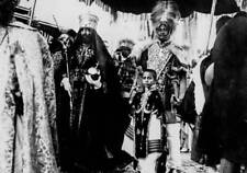 Coronation of the negus haile selassie addis abeba ethiopia 1930 OLD PHOTO picture