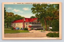 Old Postcard Trimont Inn Hotel Franklin NC North Carolina cars c1930-1940s picture