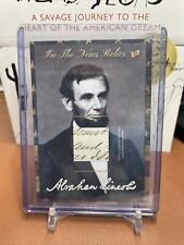 Pieces Of The Past 2018 Abe Lincoln Written Relic “and” “must”🔥🇺🇸🎩 picture
