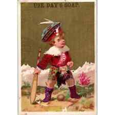 Day's Soap Philadelphia Steam Works Day & Frick c1880 Victorian Trade Card AE7 picture