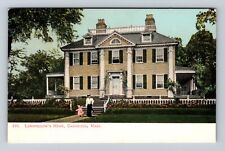 Cambridge MA-Massachusetts, Longfellow's Home, Antique, Vintage Postcard picture