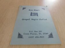 Magic / Magician Supply Catalog: Steve Varro's Gospel Magic Outlet picture