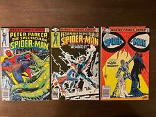 Spectacular Spider-Man Comic lot - # 31, 38 & 70 Minor Keys 🗝️ picture