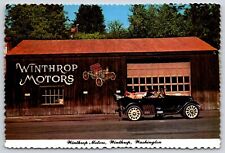 Postcard Washington Winthrop Motors Studebaker Touring Car picture
