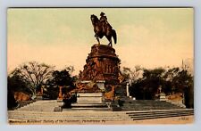 Philadelphia PA-Pennsylvania, Washington Monument, Antique Vintage Postcard picture