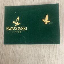 Swarovski Optik Gold Plated Hawk Pin picture