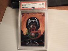 1993 Marvel Masterpieces Venom #45 PSA 10 Near Mint Great Looking Card RARE picture