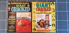CRACKED MAGAZINES ~~ LOT 2 GIANT ISSUES~9TH ANNUAL 1973+FUN KIT 1978~MAD~SCARCE picture