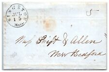 1850 Letter Regarding Shipping of an Anchor Sold to Whaling Co. Kingston, MA A3 picture