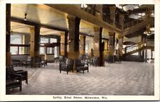 Postcard Lobby at Hotel Pfister in Milwaukee, Wisconsin picture