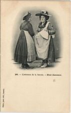 CPA MONT-SAXONNEX costumes - women - types (1191992) picture