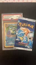 1999 Pokemon Game Shadowless #2 Blastoise - Holo PSA 8 NM-MT Booster Pack picture