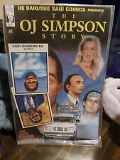 The OJ Simpson Story Issue 5 First Amendment Publishing Comic Book BAGGED AND BO picture