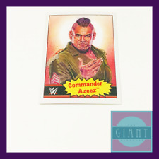 2021 Topps WWE Living Set Commander Azeez #76 Pro Wrestling Online Only picture
