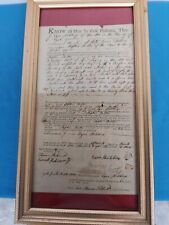1803 Reciept For The Sale Of 25 Acres of Land picture