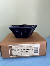 NEW in BOX 2002 Longaberger Proudly American  Mini Star Blue  #30507 picture