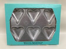 Wilton Armetale Heart Shape Mold, Mini Heart Shaped Candy/Muffin Baking Pan picture