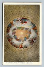 Postcard The Rotunda Canopy - Apotheosis of Washington DC picture