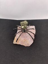 Rose Quartz with Pyrite Spider - Crystal - Meditation picture