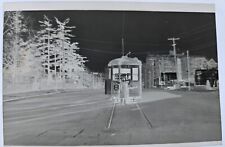 Orig 1946 TARS Third Ave RAILWAY New York City NYC TROLLEY W180St Photo Negative picture