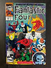 Fantastic Four #349 VF Copper Age comic featuring the new Fantastic Four picture