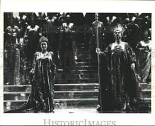 1990 Press Photo Houston Grand Opera production - 
