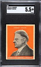 1932 US Caramel R114 Herbert Hoover SGC 5.5 picture