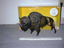 Vintage Breyer Bison Buffalo Figurine 1965 & Box Wilderness Series National Park picture