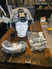 LOT ACH Military Tactical Headgear Gentex Corp Size Large FR Hood/ESS Goggles picture