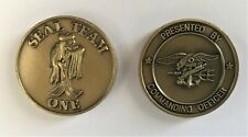 SEAL Team One Commanding Officer CO's Challenge Coin Naval Special Warfare ST-1 picture
