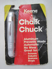 NEW Vintage Keene Chalk Chuck Holder Aluminum No Mess Teacher Tool picture
