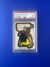 PSA 9 (ST) 1975 TOPPS MARVEL COMIC BOOK HEROES STICKER MORBIUS GRADED JUNE 2024 picture