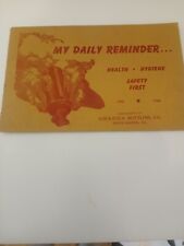 So Boston Va Coca-Cola Bottling Co Advertising 1945 Daily Reminder Book War Bond picture