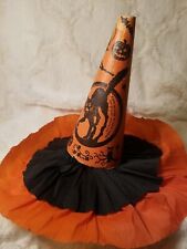 Vintage 1921 Marks Brothers Co. Halloween Paper Party Horn Noisemaker picture
