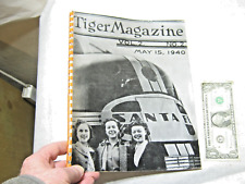 May 15, 1940 Tiger Magazine, La Junta Colorado High School Yearbook Spiral Bound picture