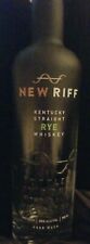 New Riff Empty RYE Whiskey Bottle Barrel Proof WITHOUT Chill Filtration  picture