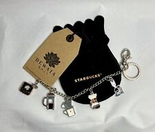 Starbucks Reserve Dewata Bali Five Charm Bracelet with Storage Bag picture