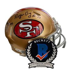 Roger Craig Autographed signed San Francisco 49ers Mini Helmet W/1000 85 Beckett picture