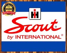 International Harvester - Scout - Restored - Metal Sign 11 x 14 picture