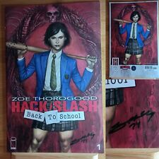 2023 Image Comics Hack Slash Back To School 1 SIGNED no COA By Tim Seeley FREE S picture