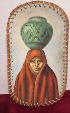 Native Mexican American Tribal Indigenous Zuni Woman Painting picture