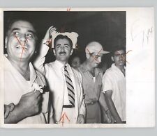 Tripoli REBEL Leader RASHID KARAMI in Lebanon VINTAGE Rare 1958 Press Photo picture