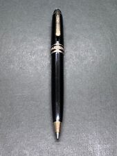 [Excellent] MONTBLANC MEISTERSTUCK 116 MOZART Black GT Short Twist Ballpoint Pen picture