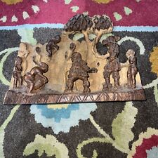 Hand carved Wooden Tribe Malawi Africa picture