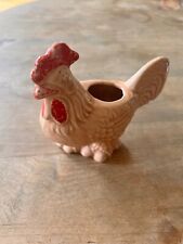 Vintage Ceramic Rooster Figurine - Charming Farmhouse Decor picture