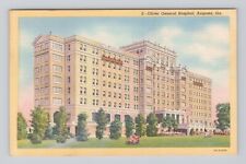 Postcard Oliver General Hospital Augusta Georgia w Stamp picture
