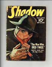 Shadow Pulp Sep 15 1940 Vol. 35 #2 GD/VG 3.0 picture