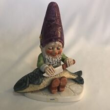 Goebel Co-Boy Gnome Figurine Dwarf Vintage “Fips The Fish Man” 508 picture