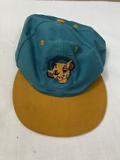 VTG  Walt Disney Lion King Simba Snapback Ball Cap Hat Youth picture